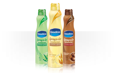 Vaseline Spray & Go Moisturizer Review