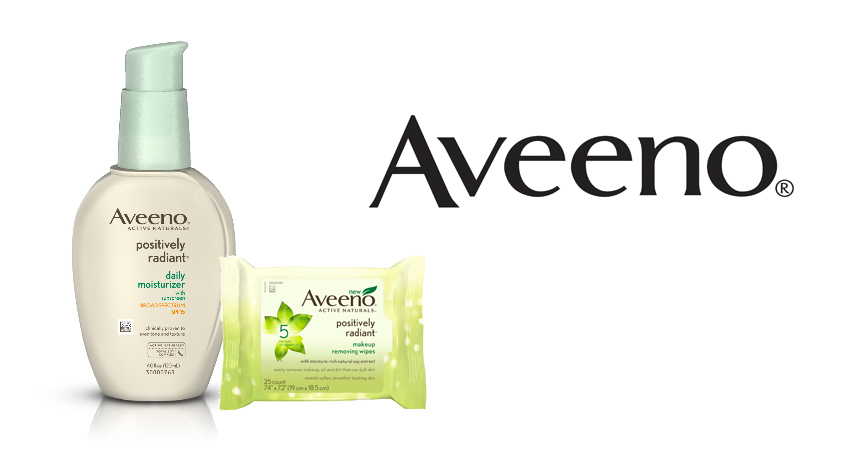 Aveeno Positively Radiant Collection and Giveaway