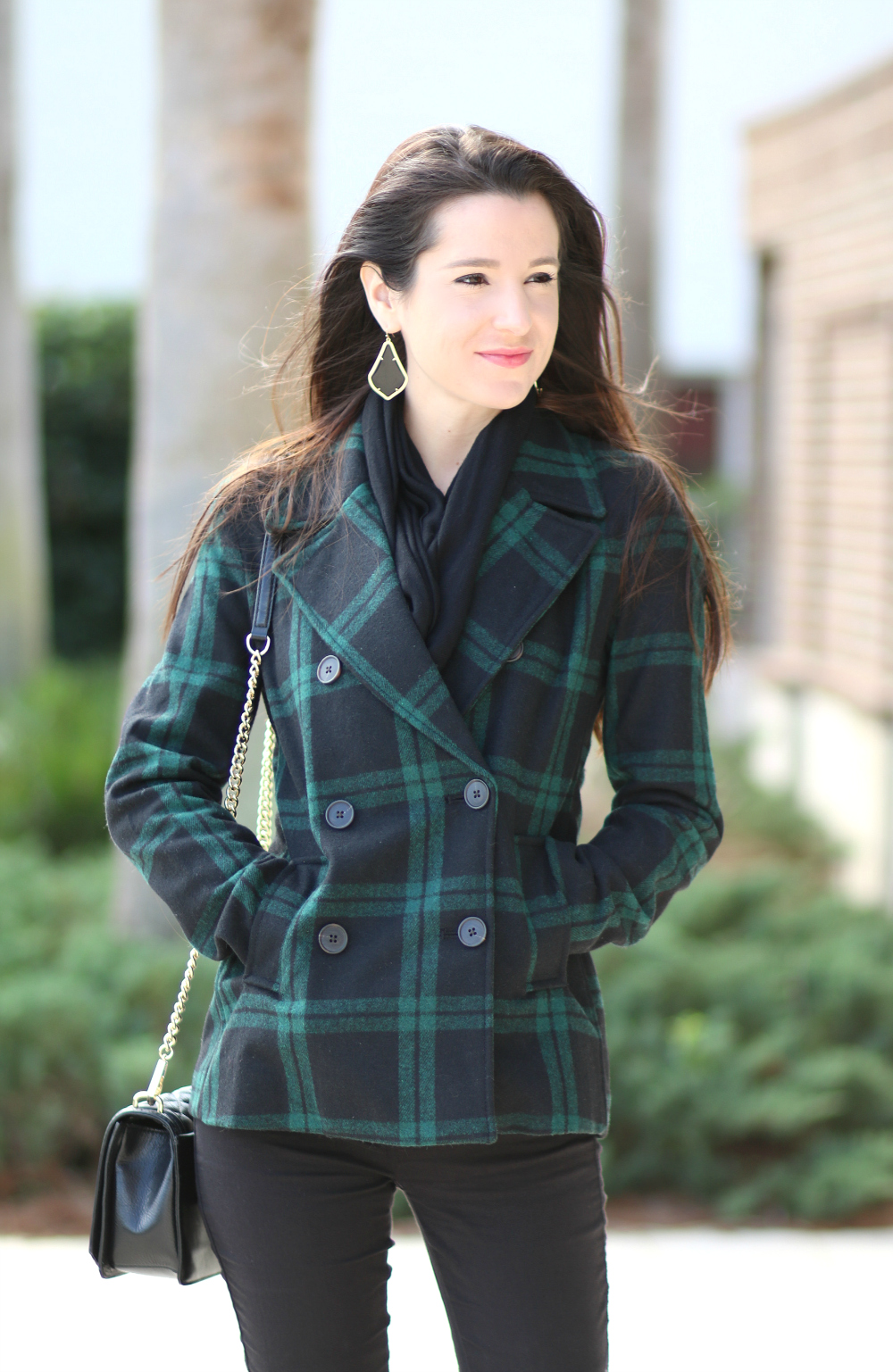 Navy peacoat black jeans Clearance