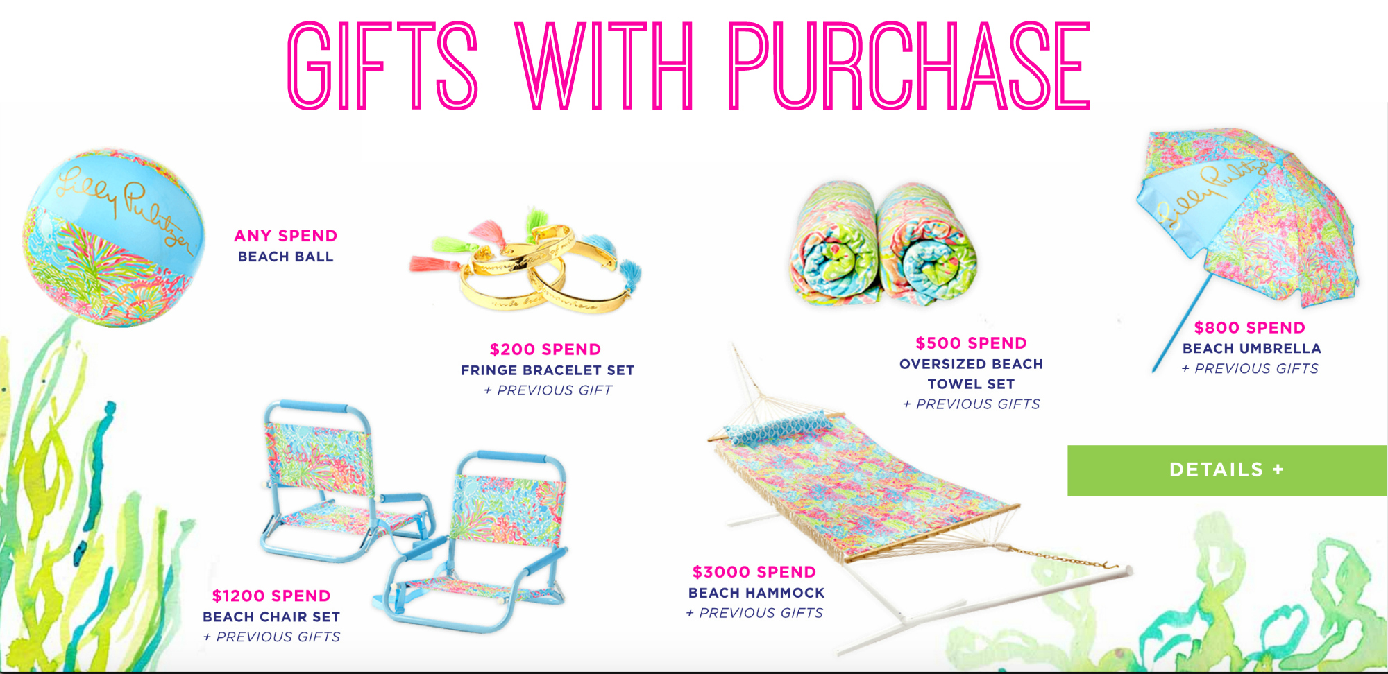 Lilly pulitzer free gift with purchase Find a December Lilly Pulitzer promotional code and other Promo Codes. with 30 Lilly Pulitzer coupon codes and discounts from RetailMeNot. Get a Free Mystery Gift with Next Purchase. Include nearby city with my comment to help other users. Post Comment. Lunch at Lilly Event! Get gifts with every Pre-Order purchase.