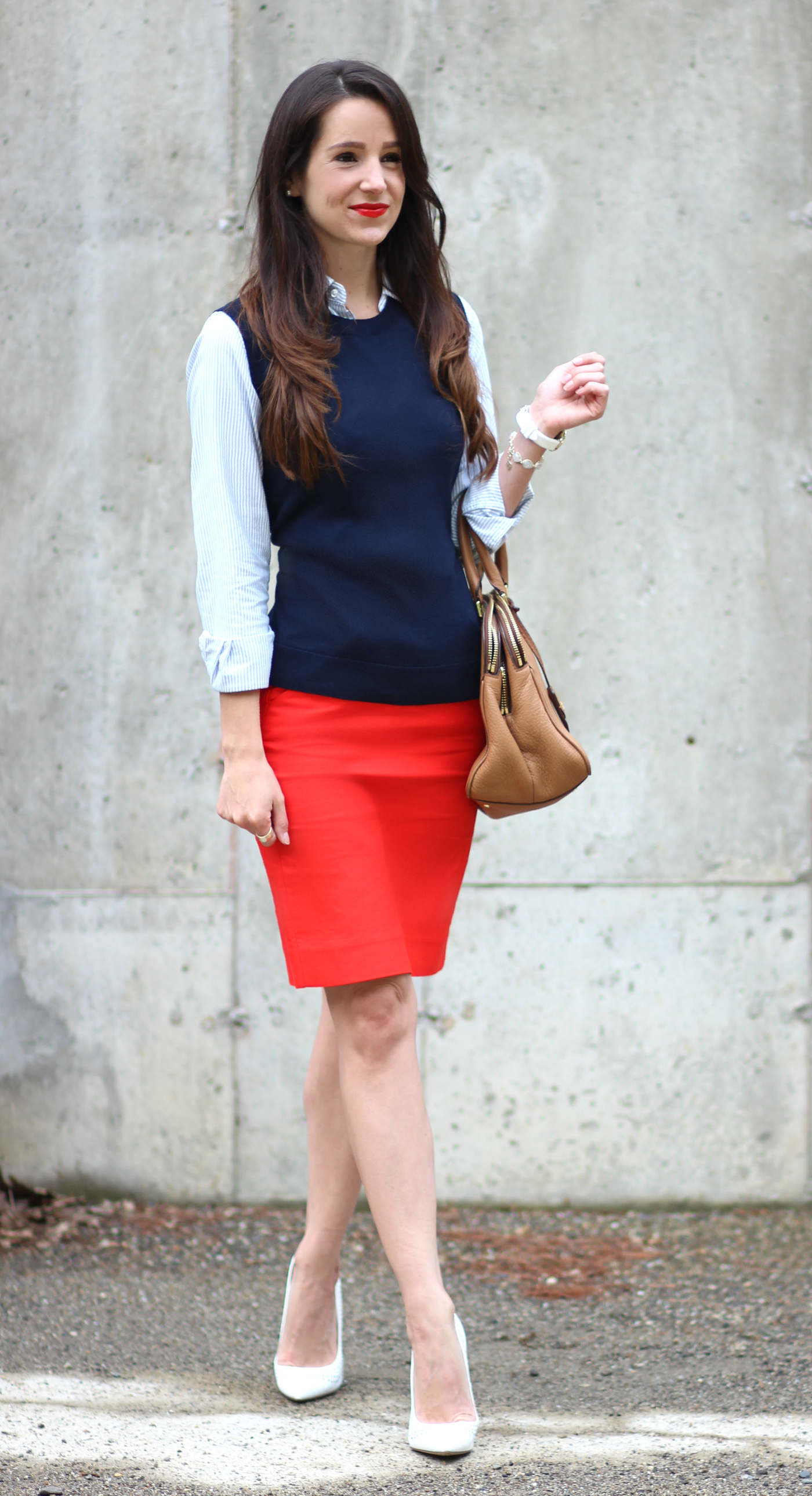 How to Make a Sweater Vest Look Chic Diary of a Debutante