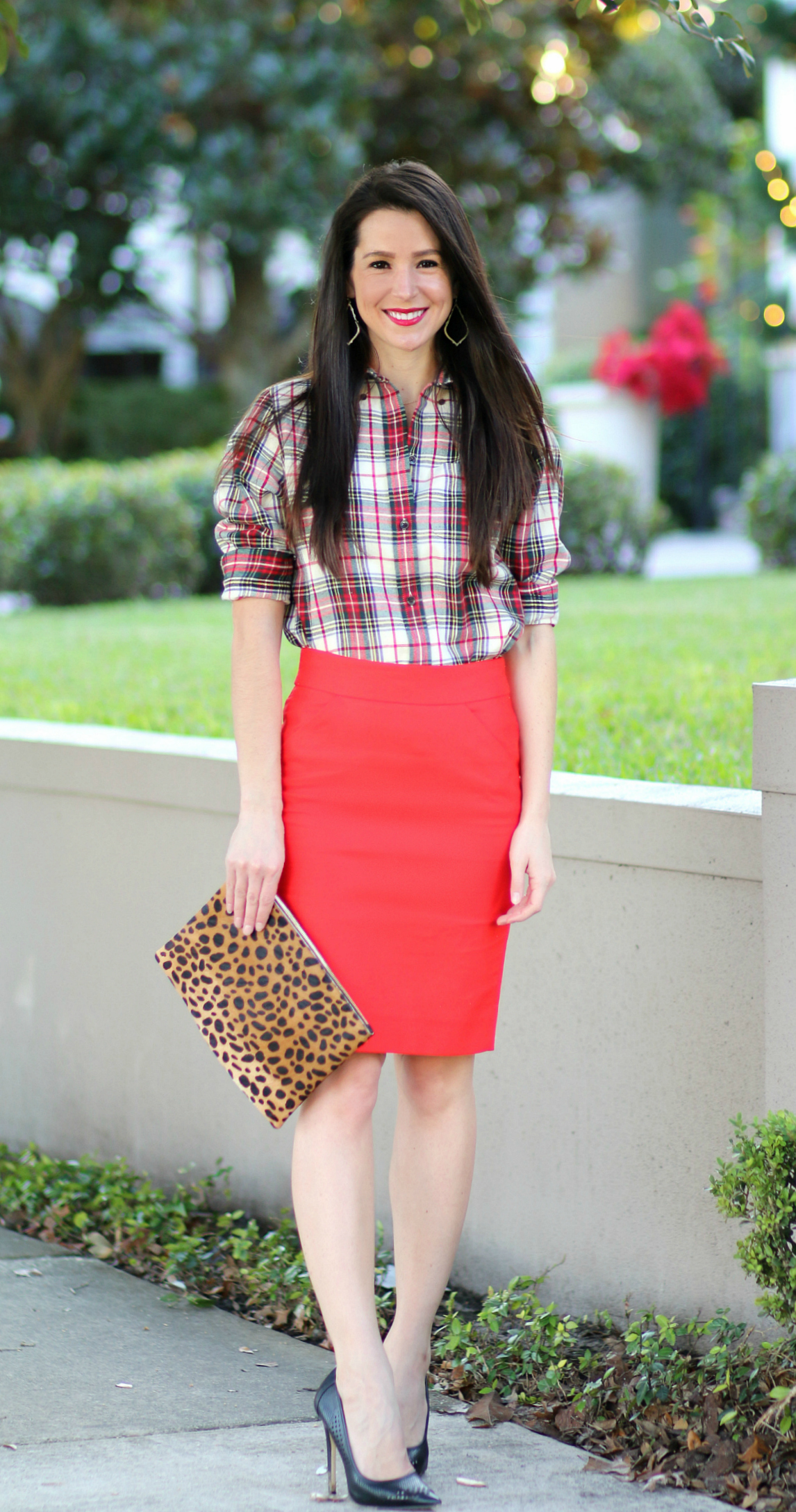 How to Wear a Red Pencil Skirt to Work Diary of a Debutante