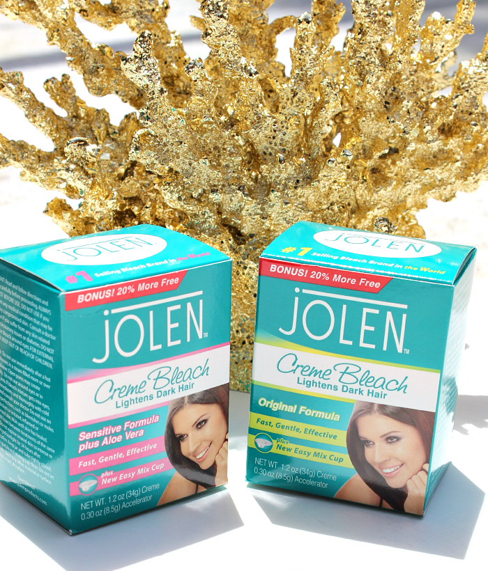 jolen hair remover kit and creme bleach