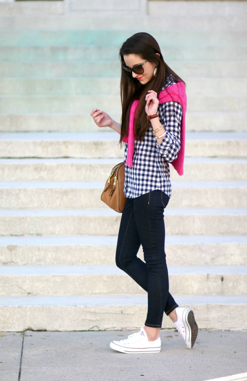 White Converse outfit