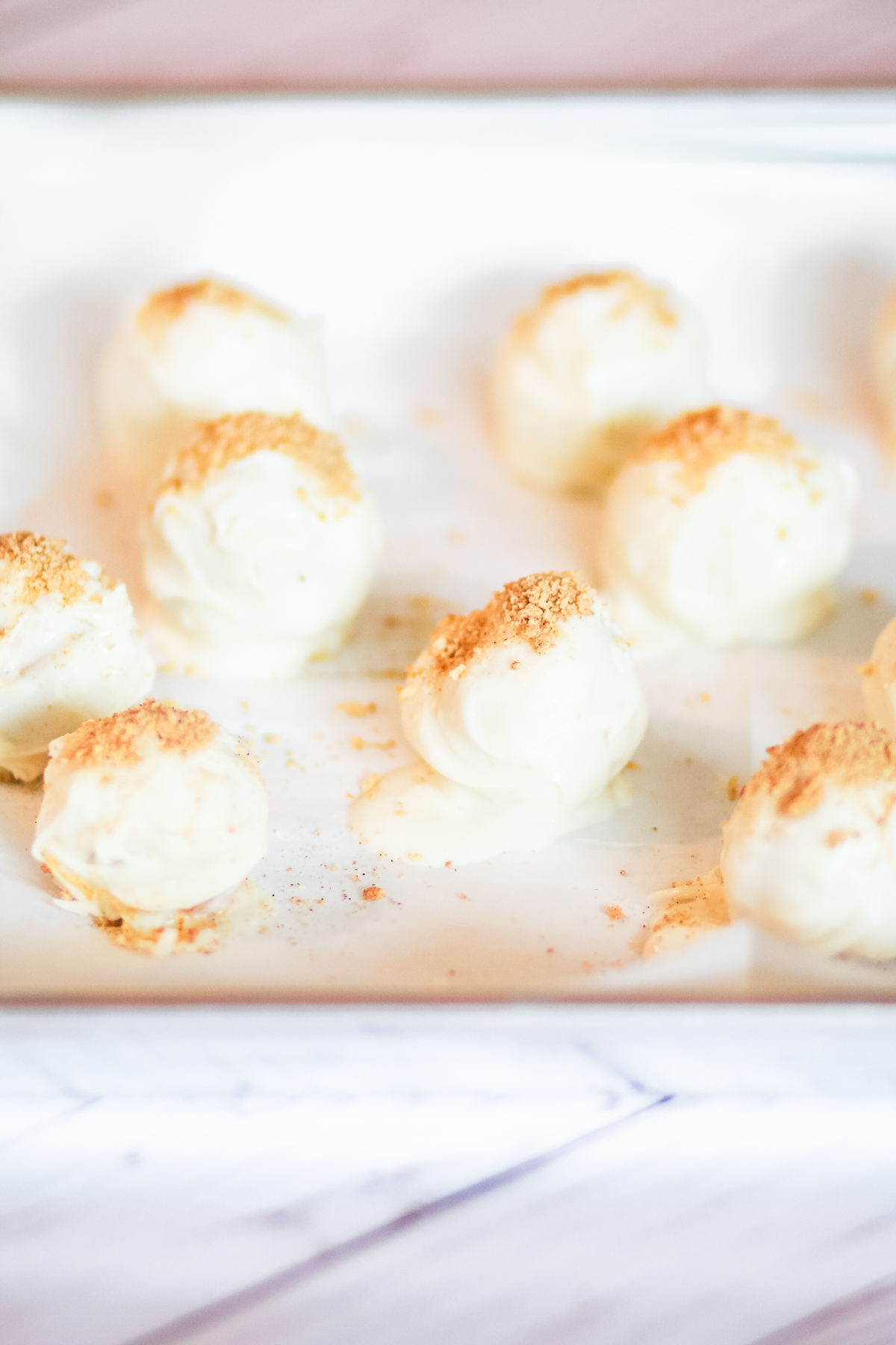Easy no bake pumpkin dessert-- delicious bite-sized pumpkin pie truffles | No bake fall dessert | No bake Thanksgiving dessert | Pumpkin Pie Truffles by southern blogger Stephanie Ziajka from Diary of a Debutante Easy no bake pumpkin dessert-- delicious bite-sized pumpkin pie truffles | No bake fall dessert | No bake Thanksgiving dessert | Pumpkin Pie Truffles by southern blogger Stephanie Ziajka from Diary of a Debutante