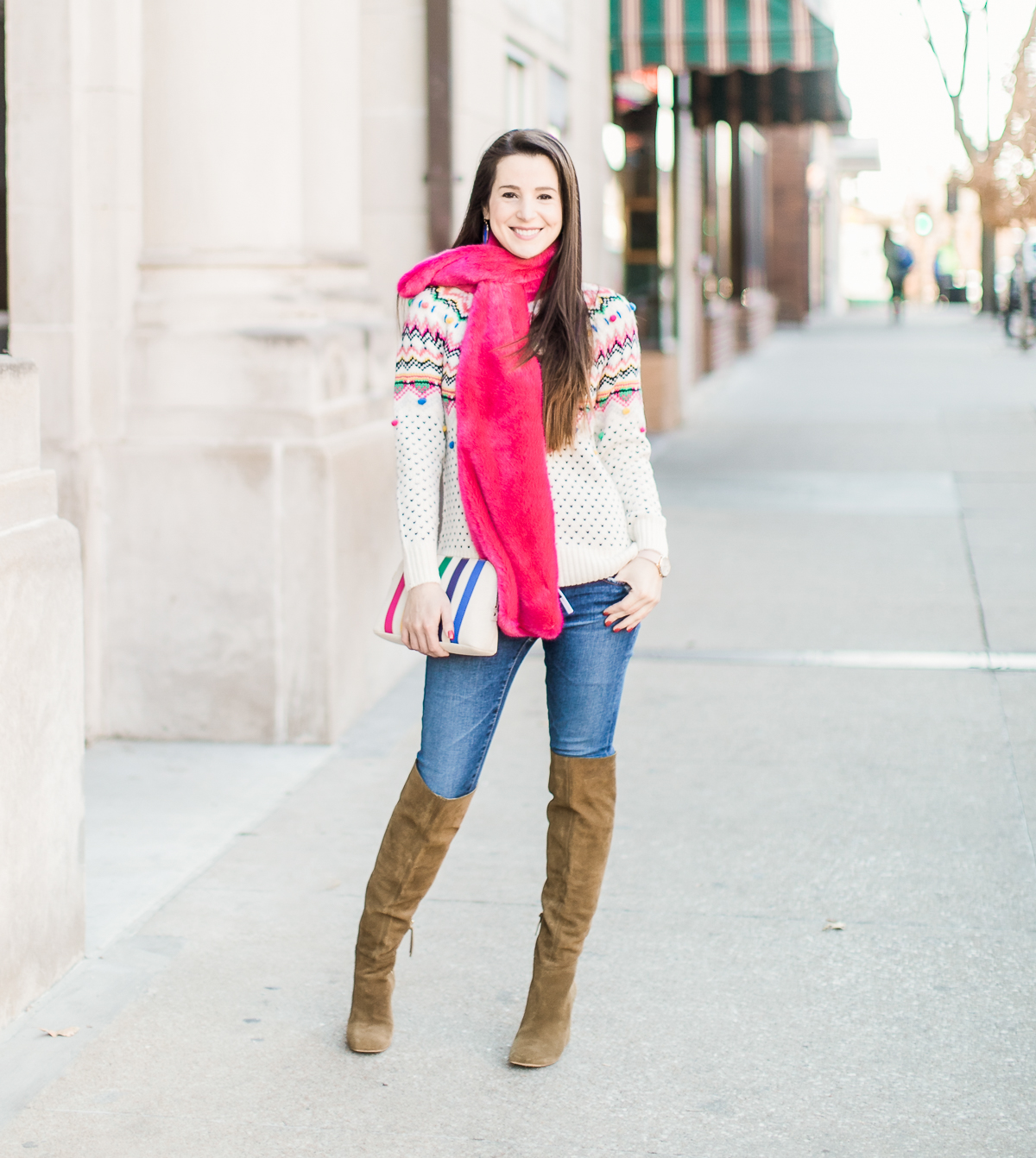 colorful christmas sweater ideas from talbots diary of a debutante