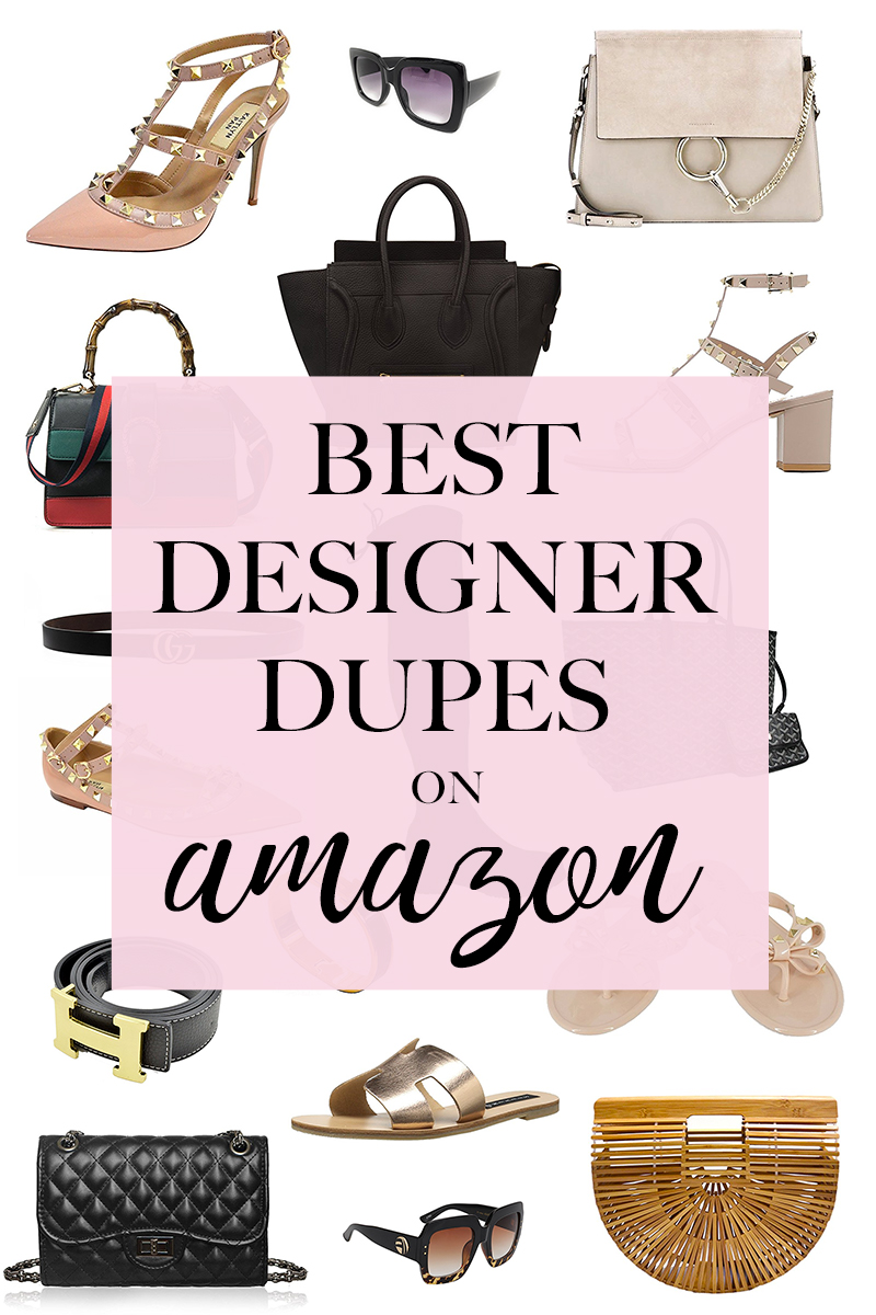Amazon designer dupes, best designer bag dupes, best designer dupes on amazon, chanel dupes, designer handbag dupes, designer look alike bags, designer shoe dupes, gucci dupes, handbag dupes, purse dupes